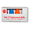 C7 Multi Bulbs - 4 Pack