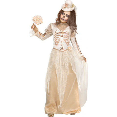 Victorian Bride Girl's Costume