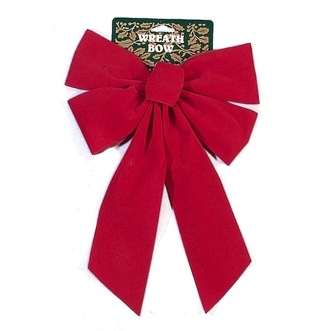 11"x 16" Red Velvet Bow