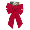 11"x 16" Red Velvet Bow