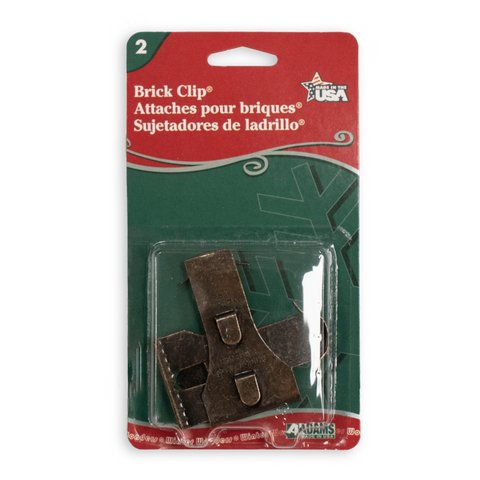 2 Pack Brick Clips