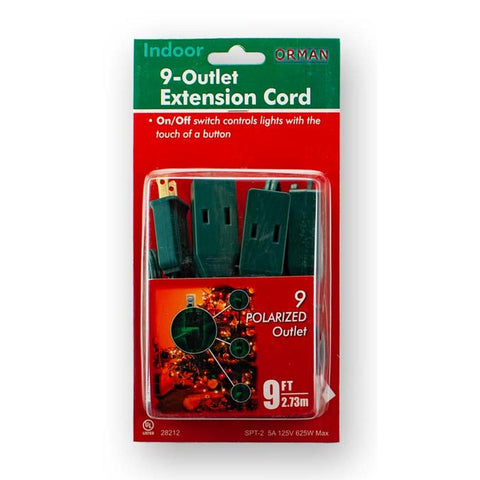 9' Christmas Tree Extension Cord