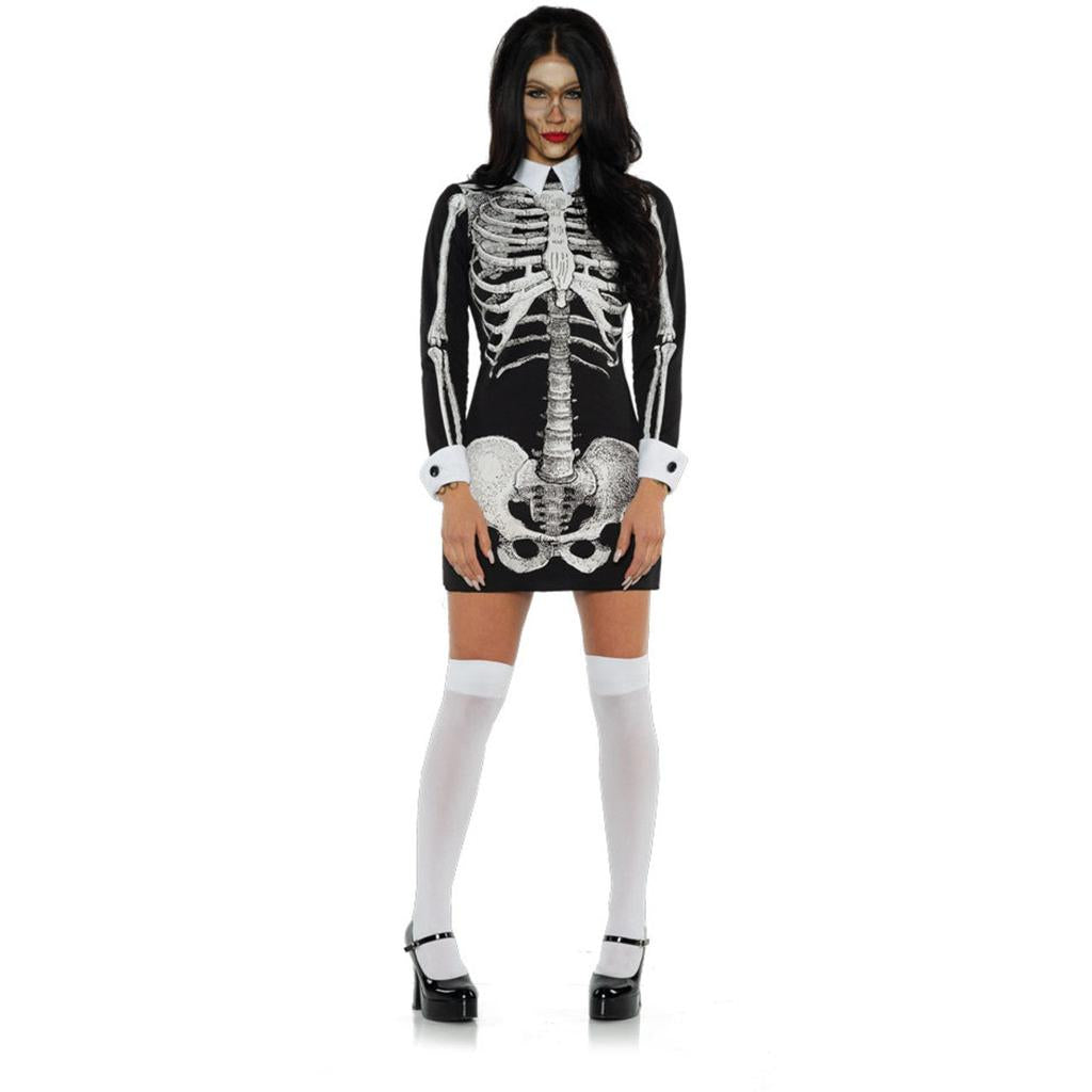Skeleton Bones X-Ray Dress Women's Costume
