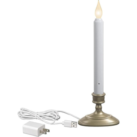 11' Electric Plug-in Flameless Window Candle