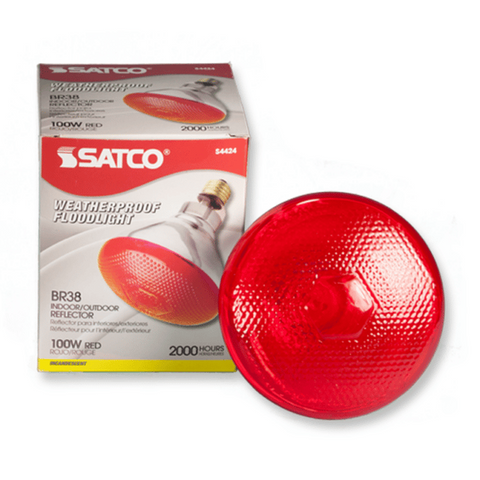 100 W Red Spotlight