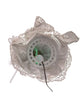 12" Fiber-Optic Silver Angel Treetop