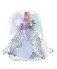 12" Fiber-Optic Silver Angel Treetop