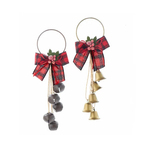 Jingle Bell Door Hangers - 2 Assorted