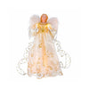 14" 10-Light Gold Angel Treetop