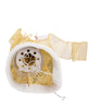 12" 10-Light Gold Dress Angel Treetop