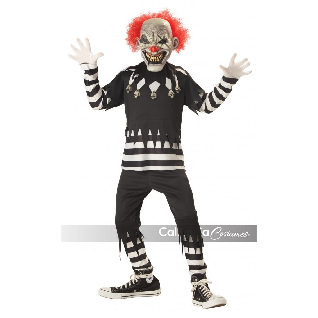 Creepy Clown Boy's Costume