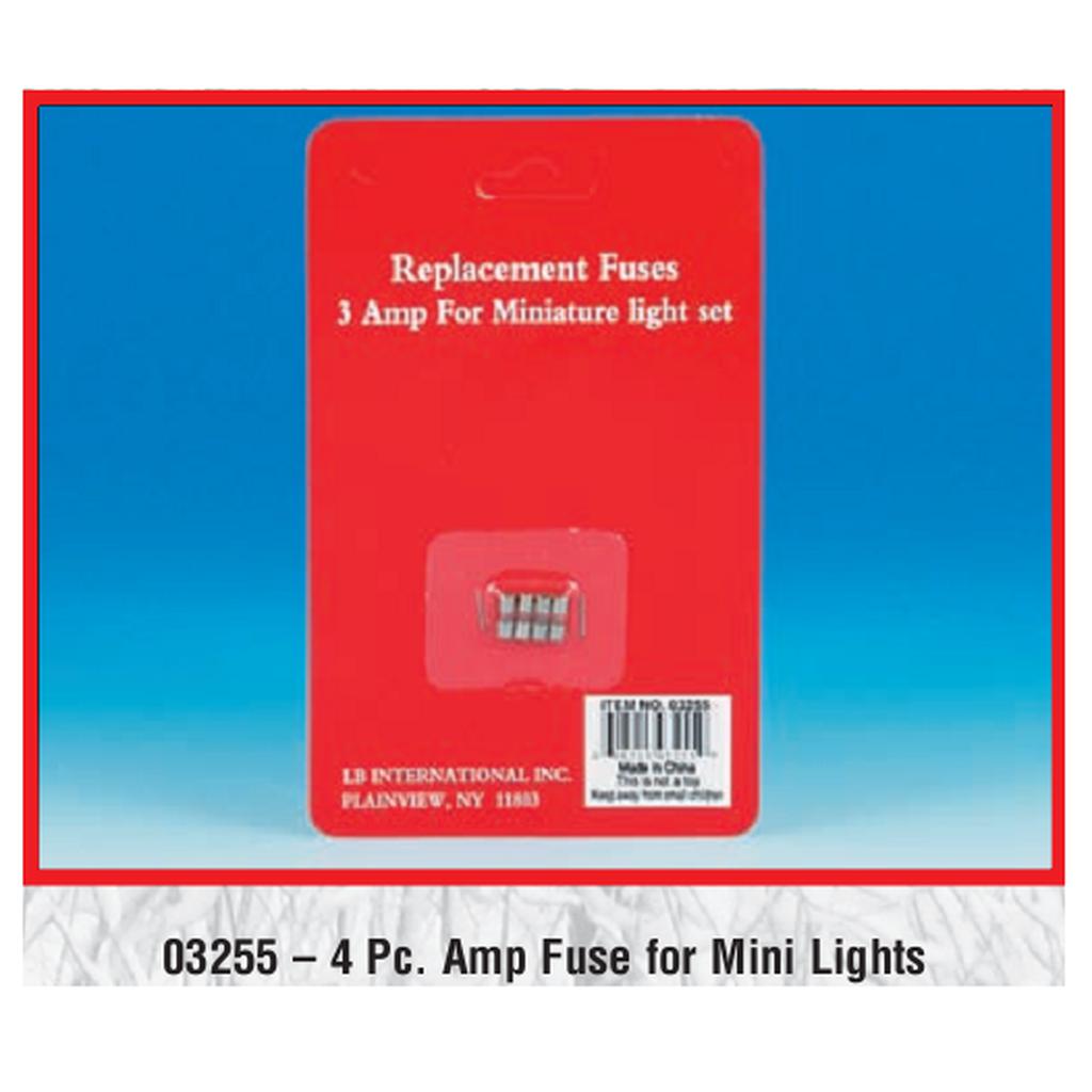 3 Amp Mini Fuses (4 Pack)