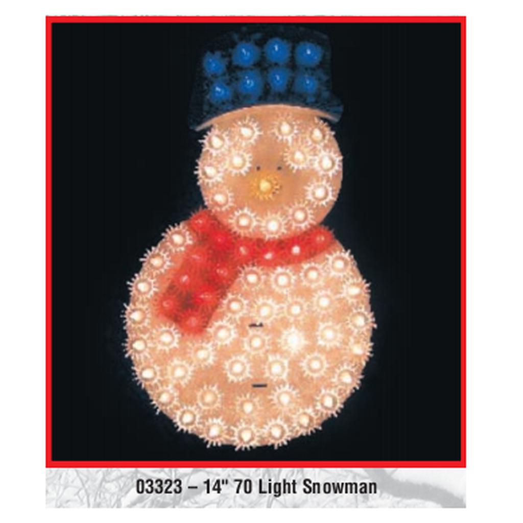 14" Snowman