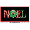 44" Shimmering Noel