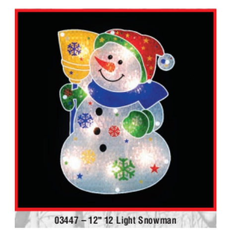 12" Snowman