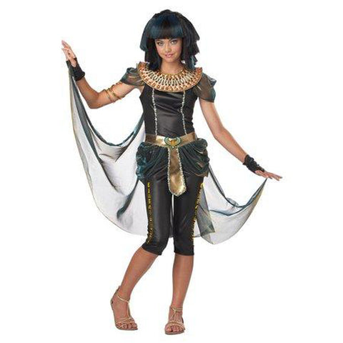 Dark Egyptian Princess Girl's Costume