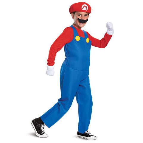 Super Mario Brothers - Mario Deluxe Boy's Costume