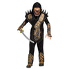 Gold Skull Dragon Ninja Boy's Costume