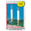 9" Single Battery Operated Candle 2 Pack