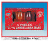 C7 Replacement Bulbs - 4 Pack