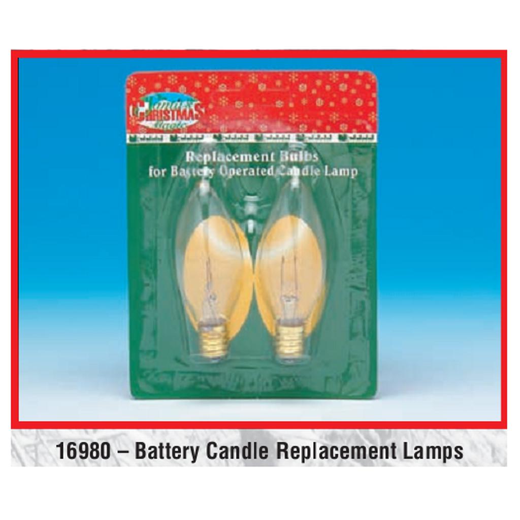 Battery Candle Replacement - 2 Pack