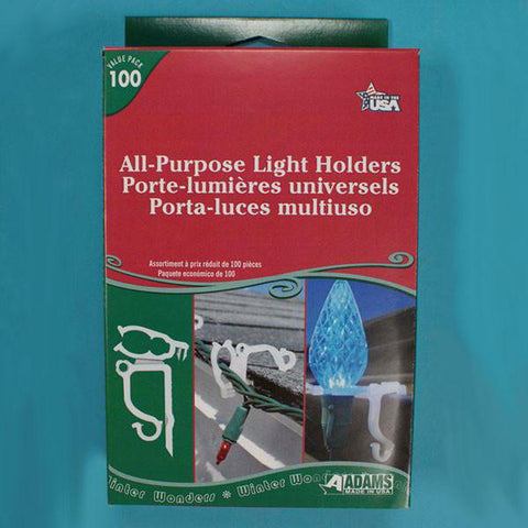 All Purpose Light Holders, 100 pack