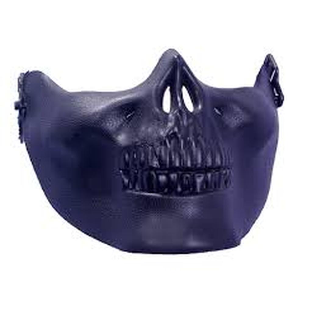 Half Face Skull Mask