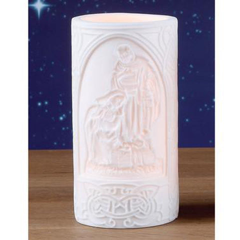 LED Nativity Candle