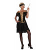 Golden Glamour Flapper Women's Costume