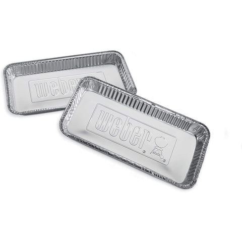 Weber 6454 Extra Large Drip Pans (5 Pack)