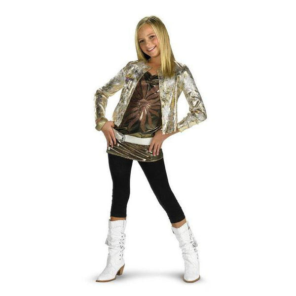 Hannah Montana Gold Jacket Girl's Costume Hannah Montana Gold Jacket Girl's Costume