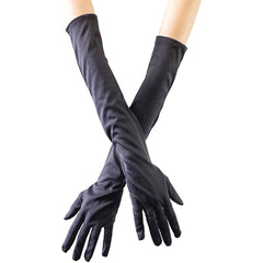 Black Opera Gloves