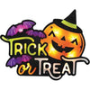 Trick or Treat Shimmering Window Frame