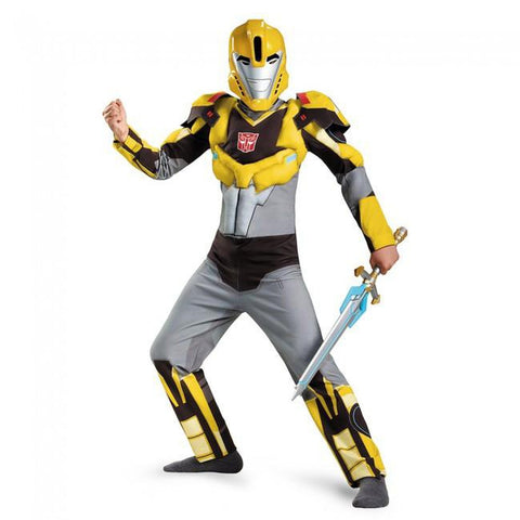 Transformers - Bumblebee Animated Classic Muscle Boy's Costume