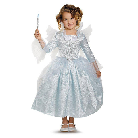 Cinderella - Fairy Godmother Movie Deluxe Girl's Costume