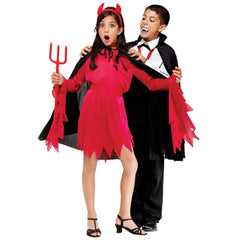 36" Black Fabric Child's Cape