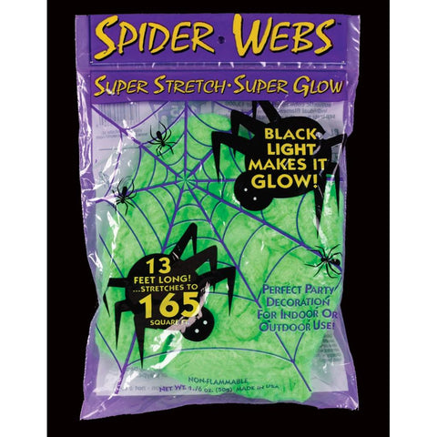 Super Stretch Green Spider Web