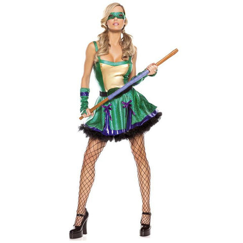 Ninja Turtle Babe Women's Costume