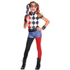 Deluxe Harley Quinn Girl's Costume