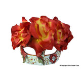 Day of the Dead Embroidered 1/2 Mask