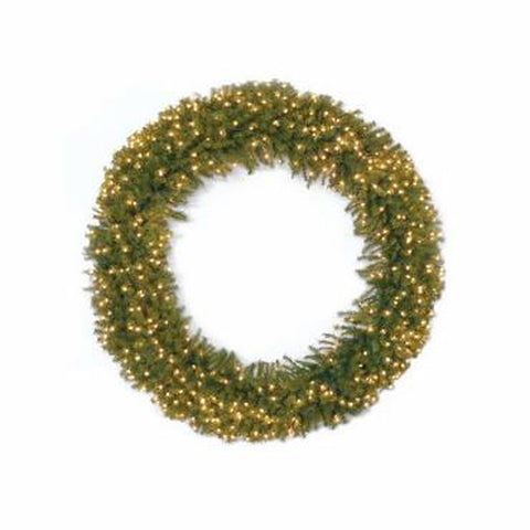 72" Norwood Fir Wreath w/ Lights