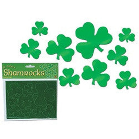 Assorted Foil Shamrocks