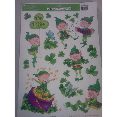 Happy St. Patrick's Day Window Cling