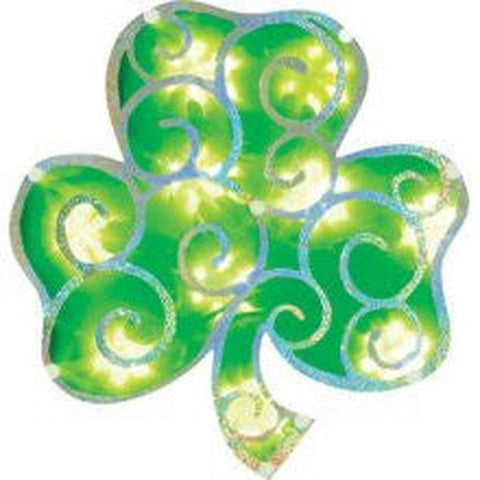 Shimmering Shamrock Window Frame