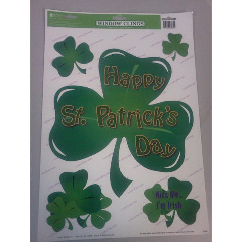 Happy St. Patrick's Day Window Cling