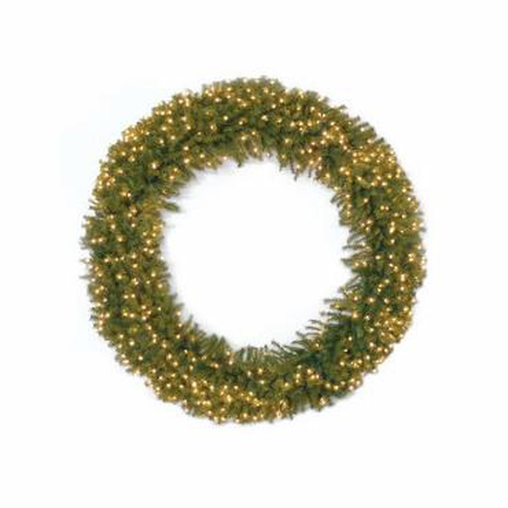 60" Norwood Fir Wreath w/ Lights