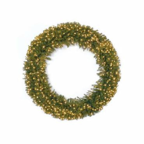 60" Norwood Fir Wreath w/ Lights