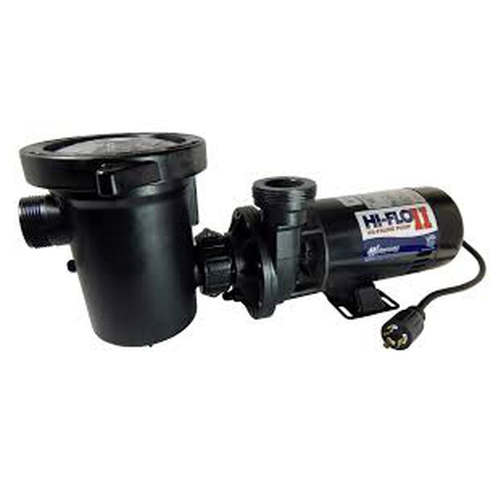 Waterway Plastics Hi-Flo Above Ground Pool Pumps w/ Twist Lock Plug