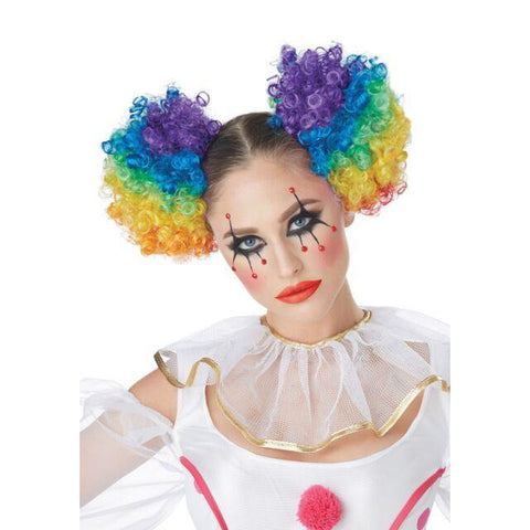 Rainbow Clown Puffs