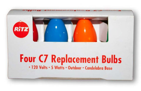 C7 Multi Bulbs - 4 Pack